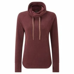 Sherpa Rolpa Cowl-Neck Fleece Pullover - Women's